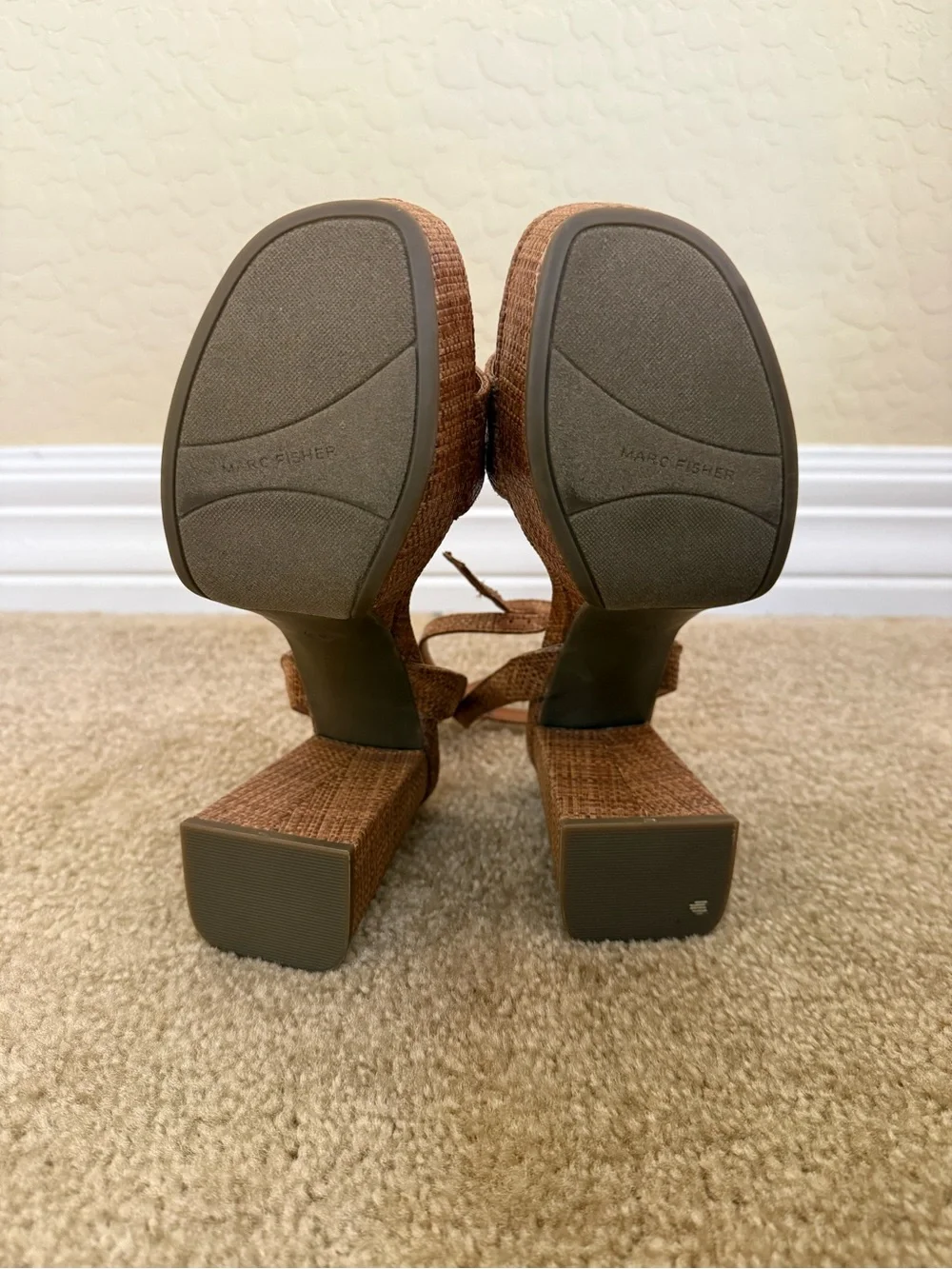 Marc Fisher woven platform